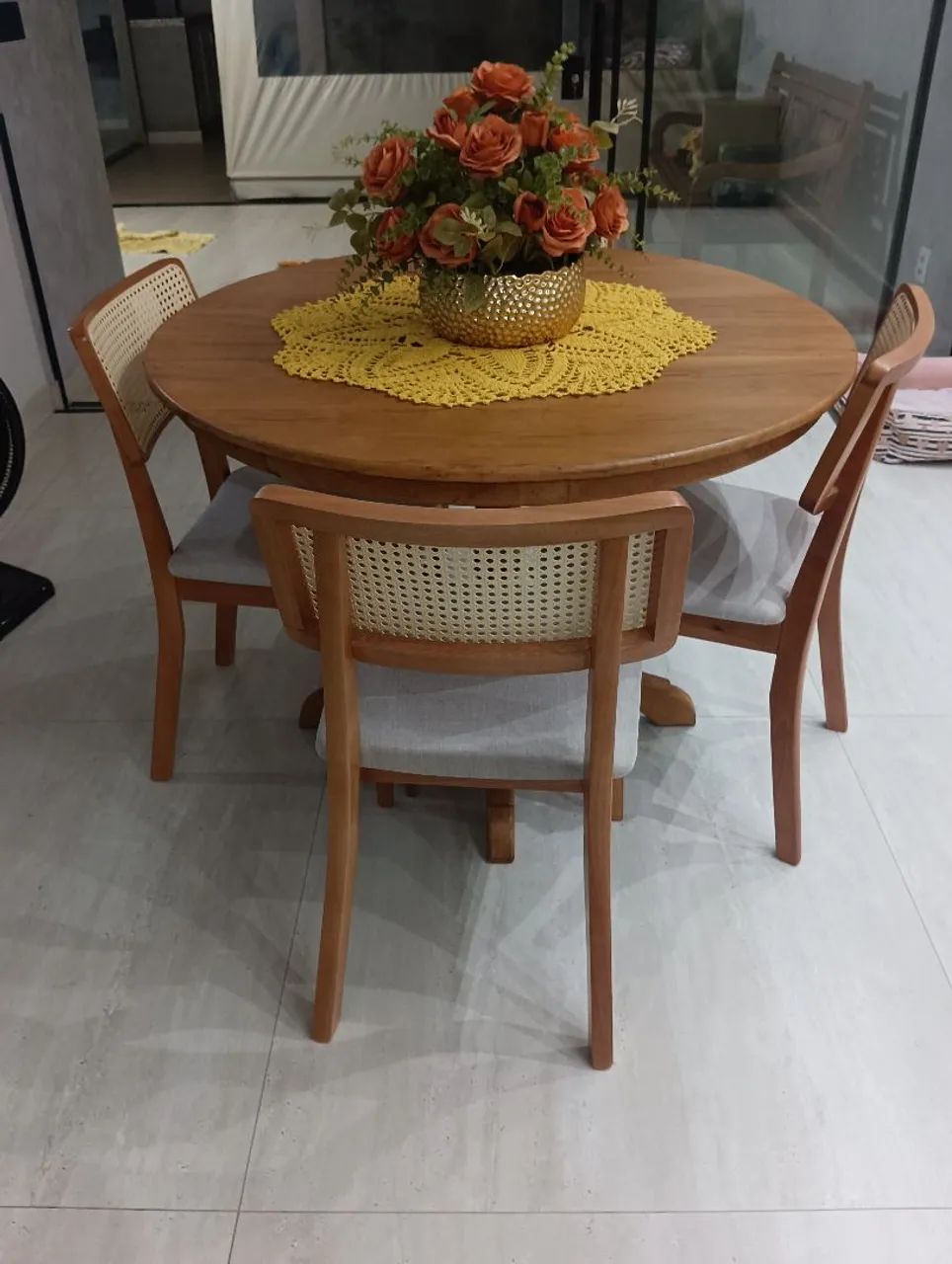 Mesa Madeira Maciça  - Foto 2