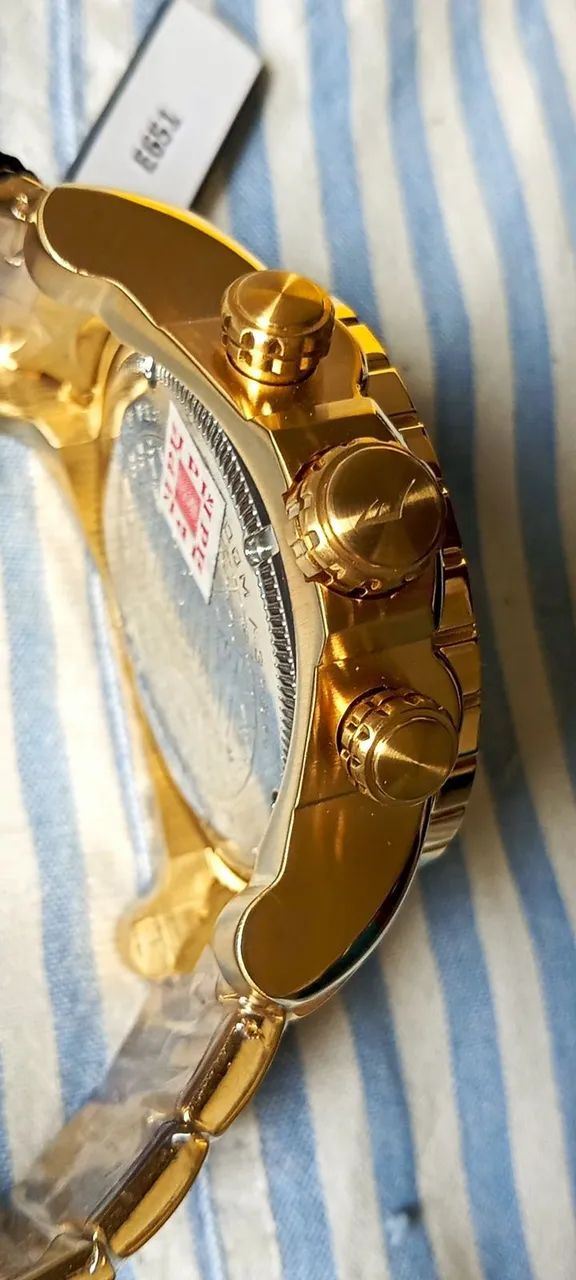 Relógio evelast banhado a ouro - Foto 5
