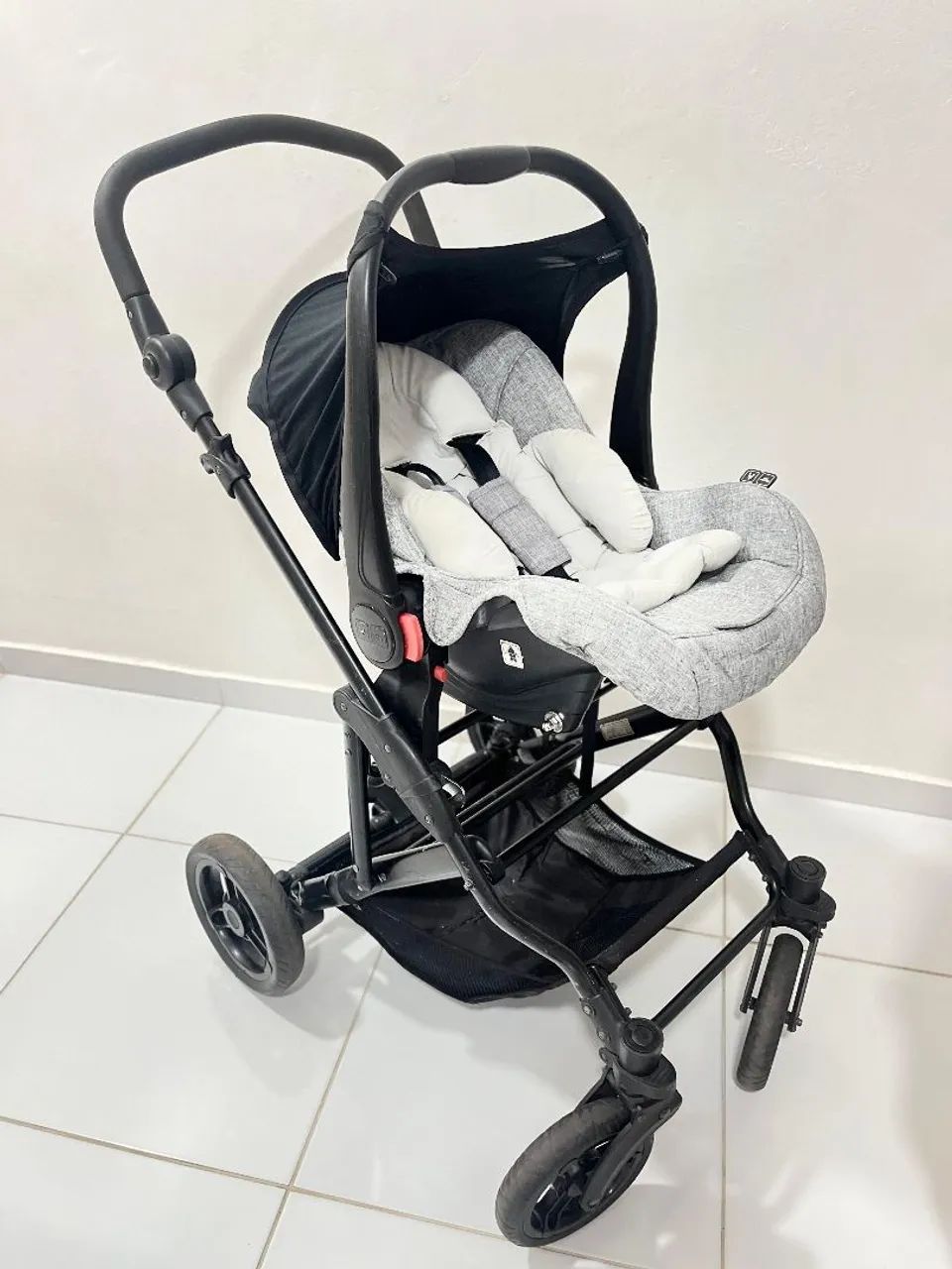 Carrinho de bebê 3 em 1 - Foto 4