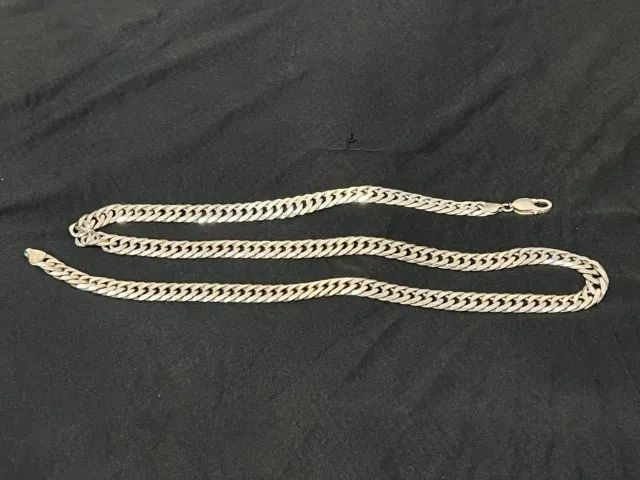 Cordão , Pulseira e Pingente de Prata - Foto 4