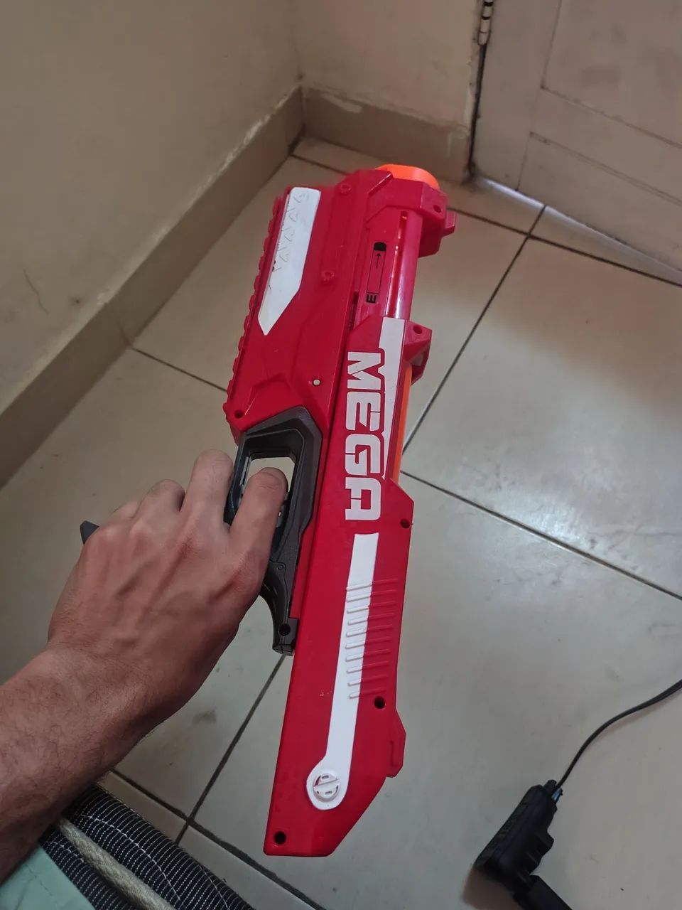 Nerf Magnus Mega (perfeito estado) - Foto 3