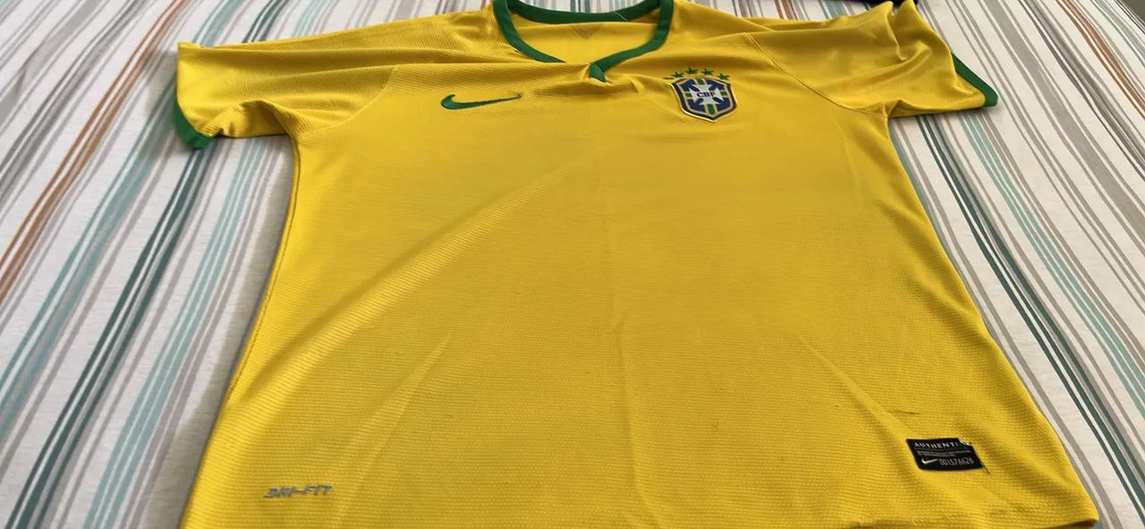 Camisas Nike Seleção Brasileira / Amarelas Clássicas (Dri-Fit) - Foto 2