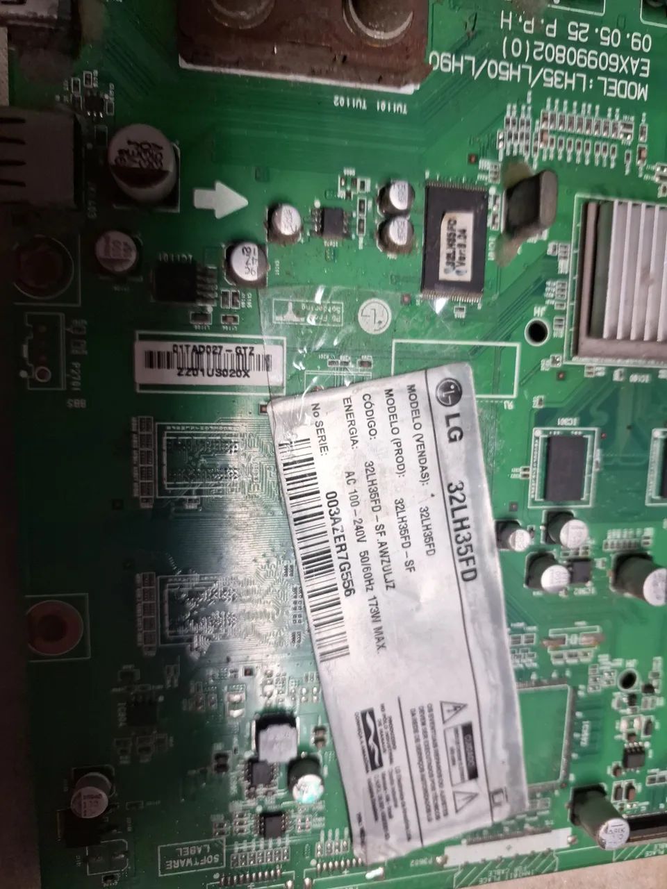 placa principal lg 32lh35fd - Foto 3