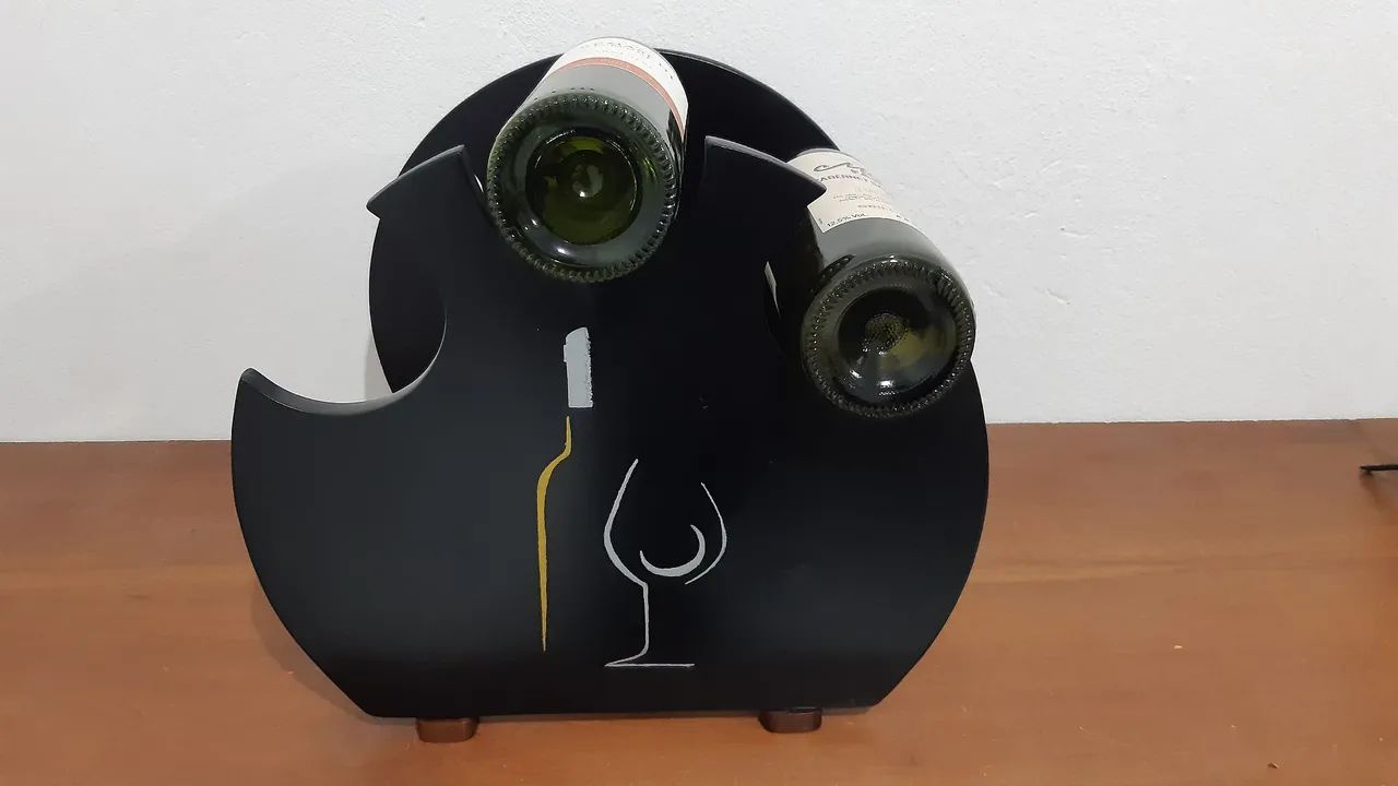 Porta garrafas de vinho. - Foto 3