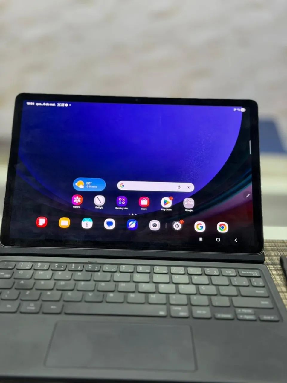 SAMSUNG TAB S9 256GB/12 RAM CANETA+TECLADO - Foto 3