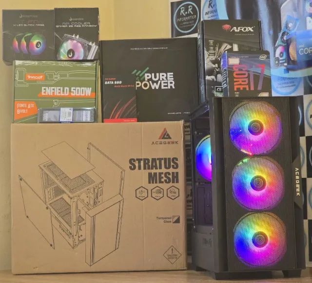 CPU Gamer Core i7, 16gb, SSD, Nova Zero - Foto 4
