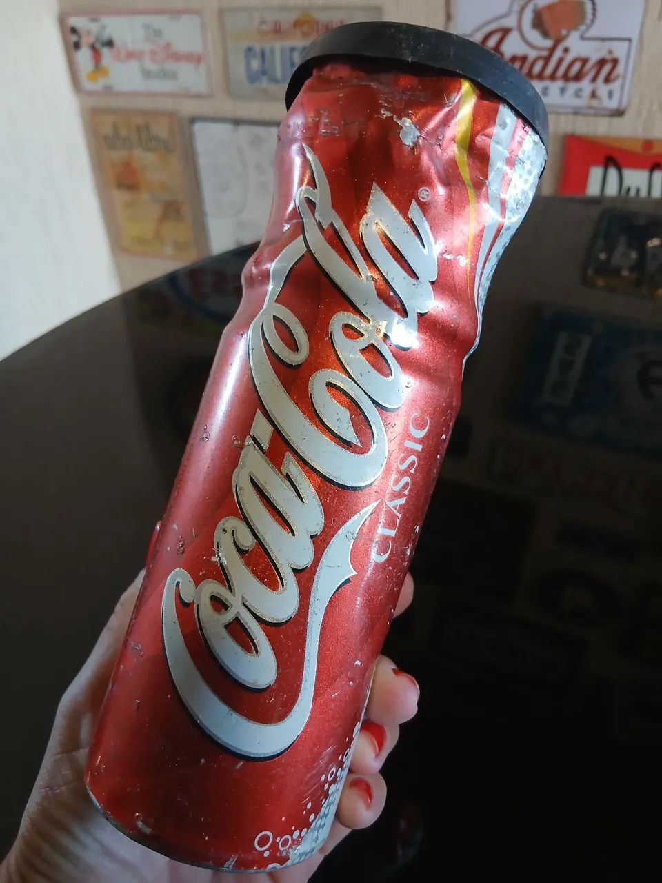 Copo antigo coca cola