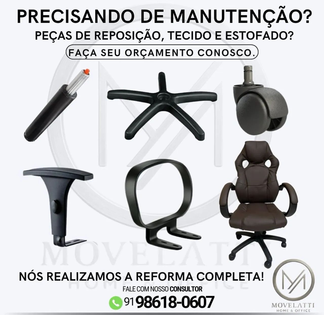 Braço de cadeira diretor  - Foto 3