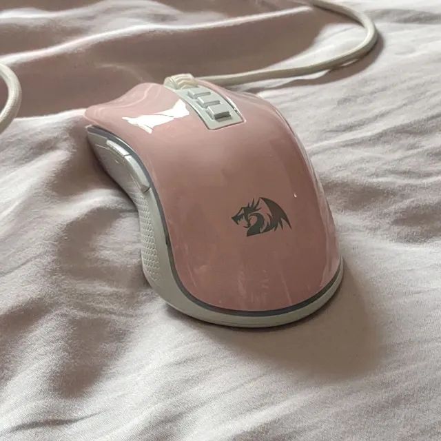 Mouse Gamer Rosa - Foto 3