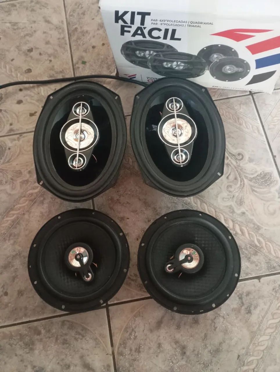 Kit 6x9 som de carro 