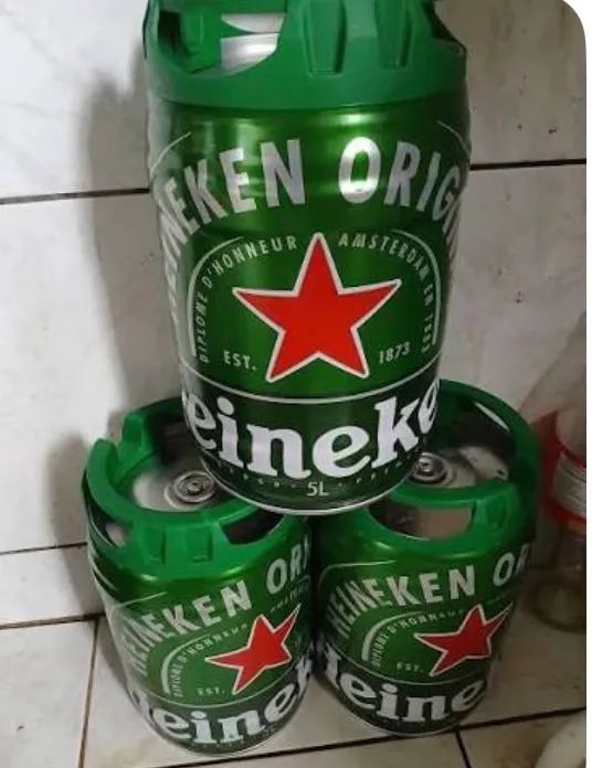 Barril Heineken 5 litros vazio 