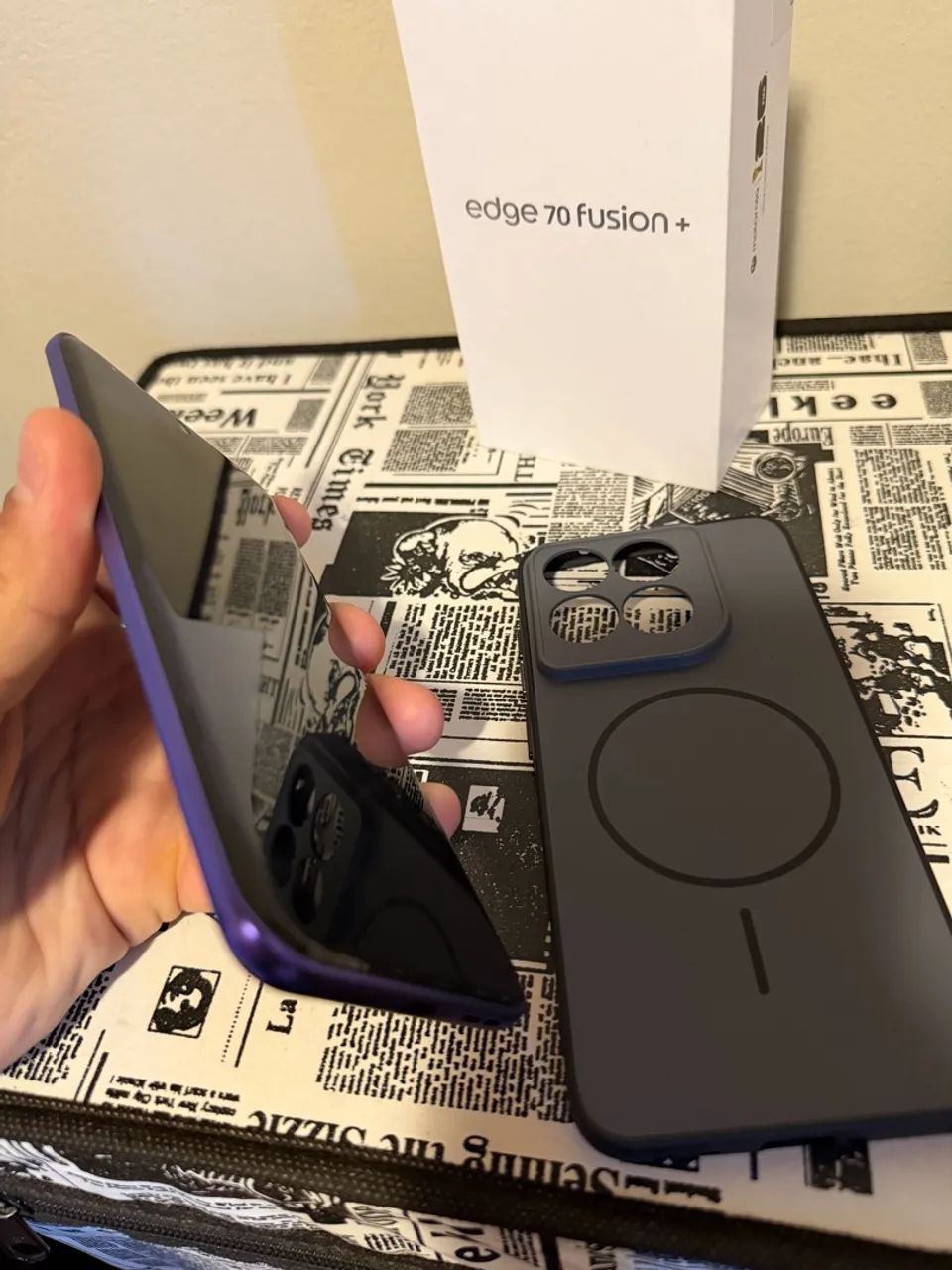 Moto edge fusion + 256gb top top - Foto 4