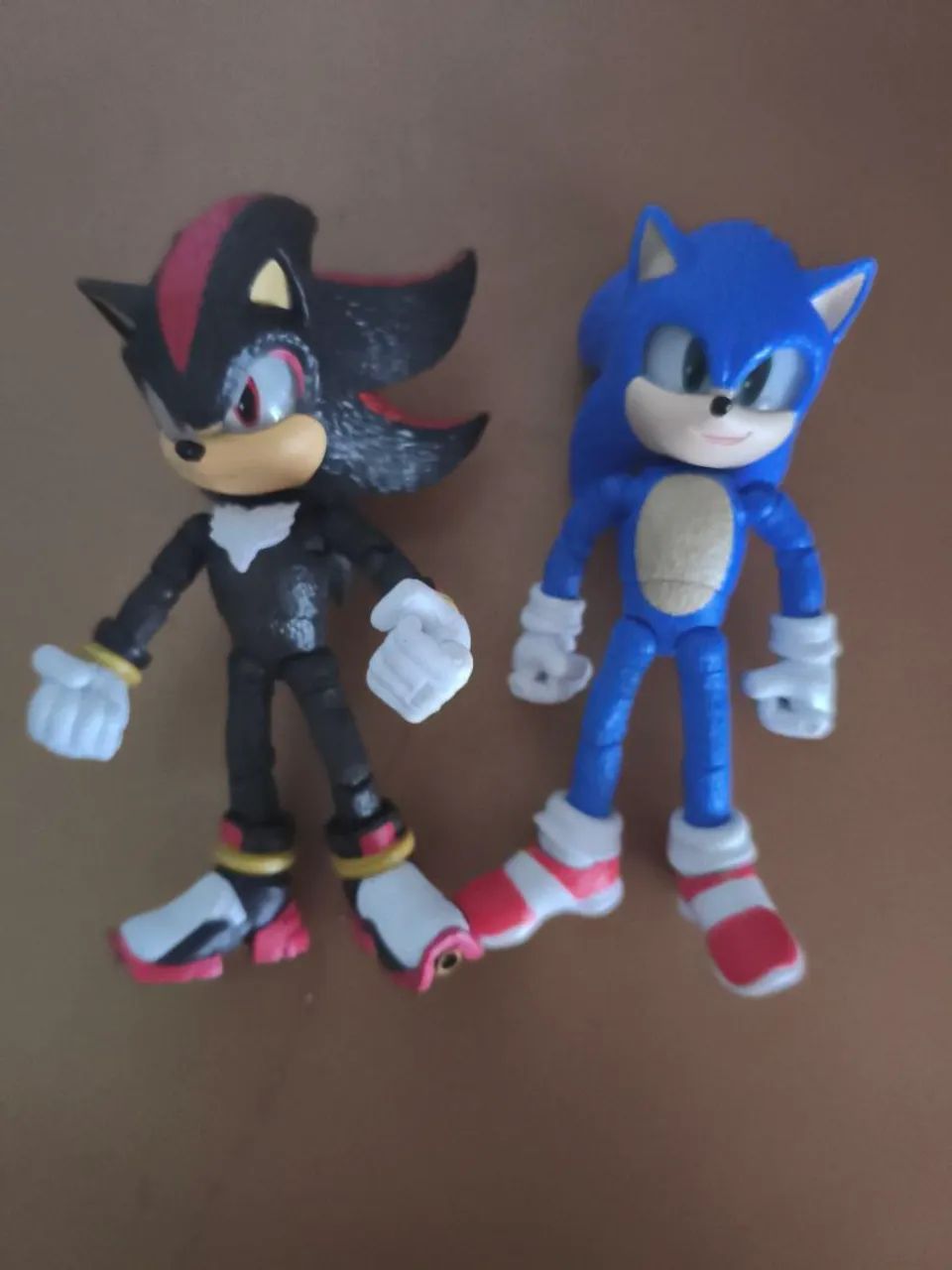 Lote 2 bonecos Sonic e shadow jakks pacific action figure Sonic 3