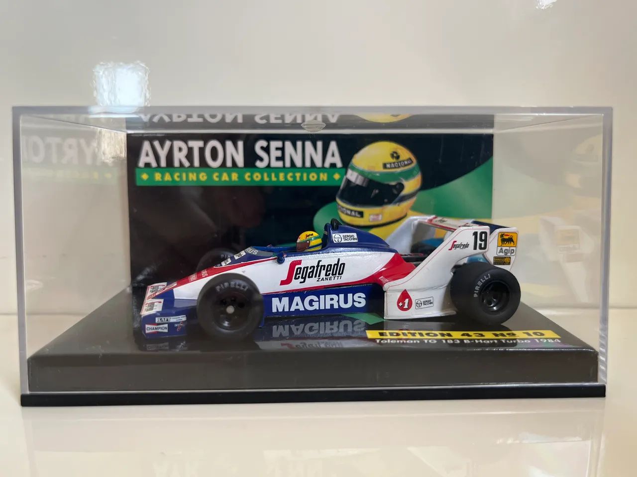Ayrton Senna 1:43 F1 Minichamps Edition 43 N:10 Toleman TG 183 B 