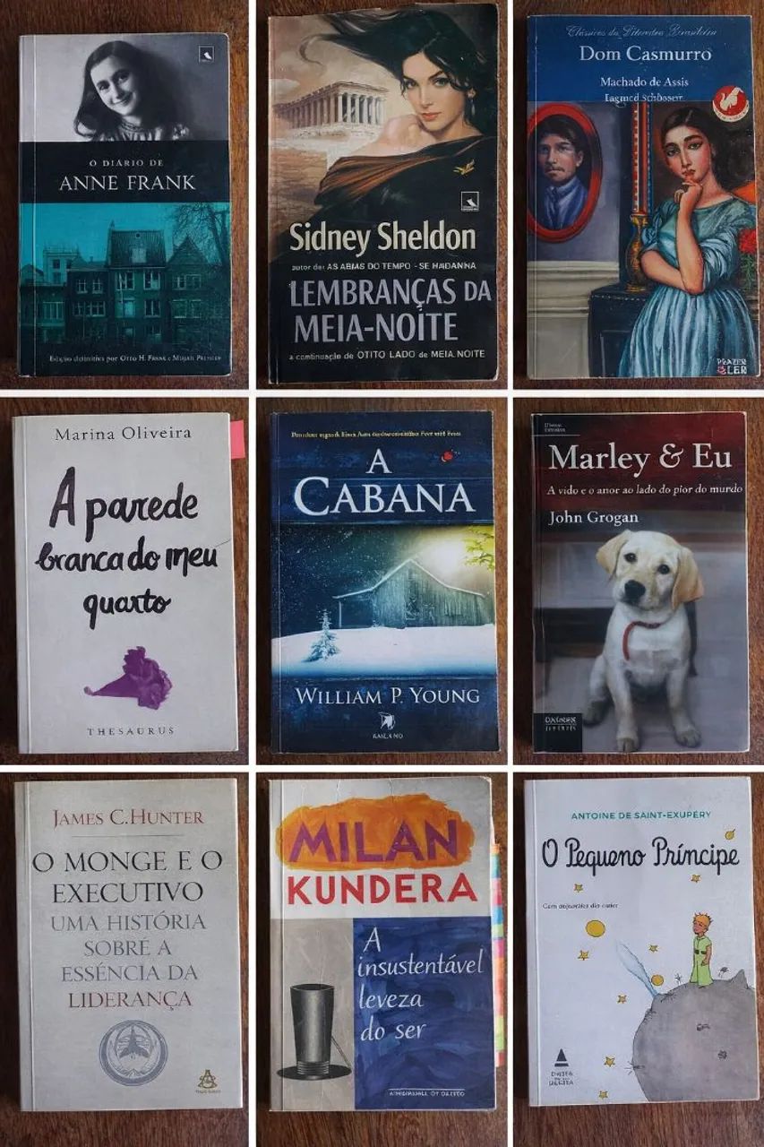 Livros em ótimo estado a partir 5 reais