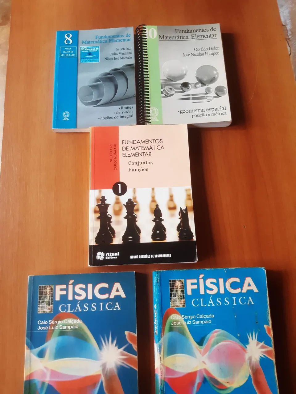 Física clássica  +  Fundamentos de matemática elementar  IEZZI 