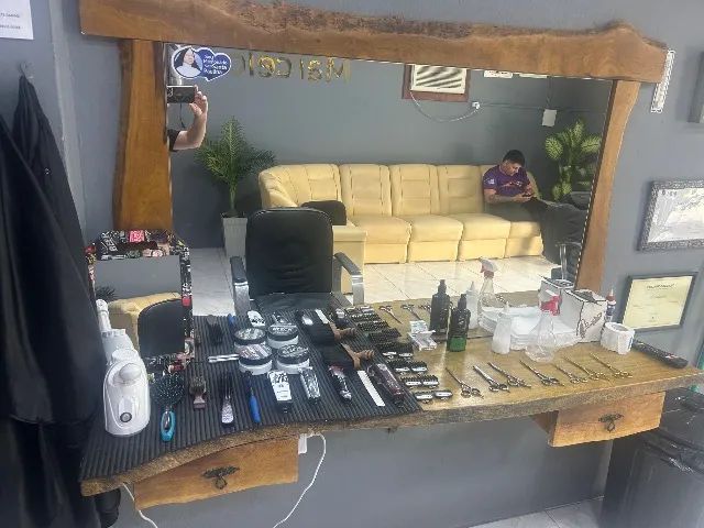 Bancada barbearia rústica  - Foto 2