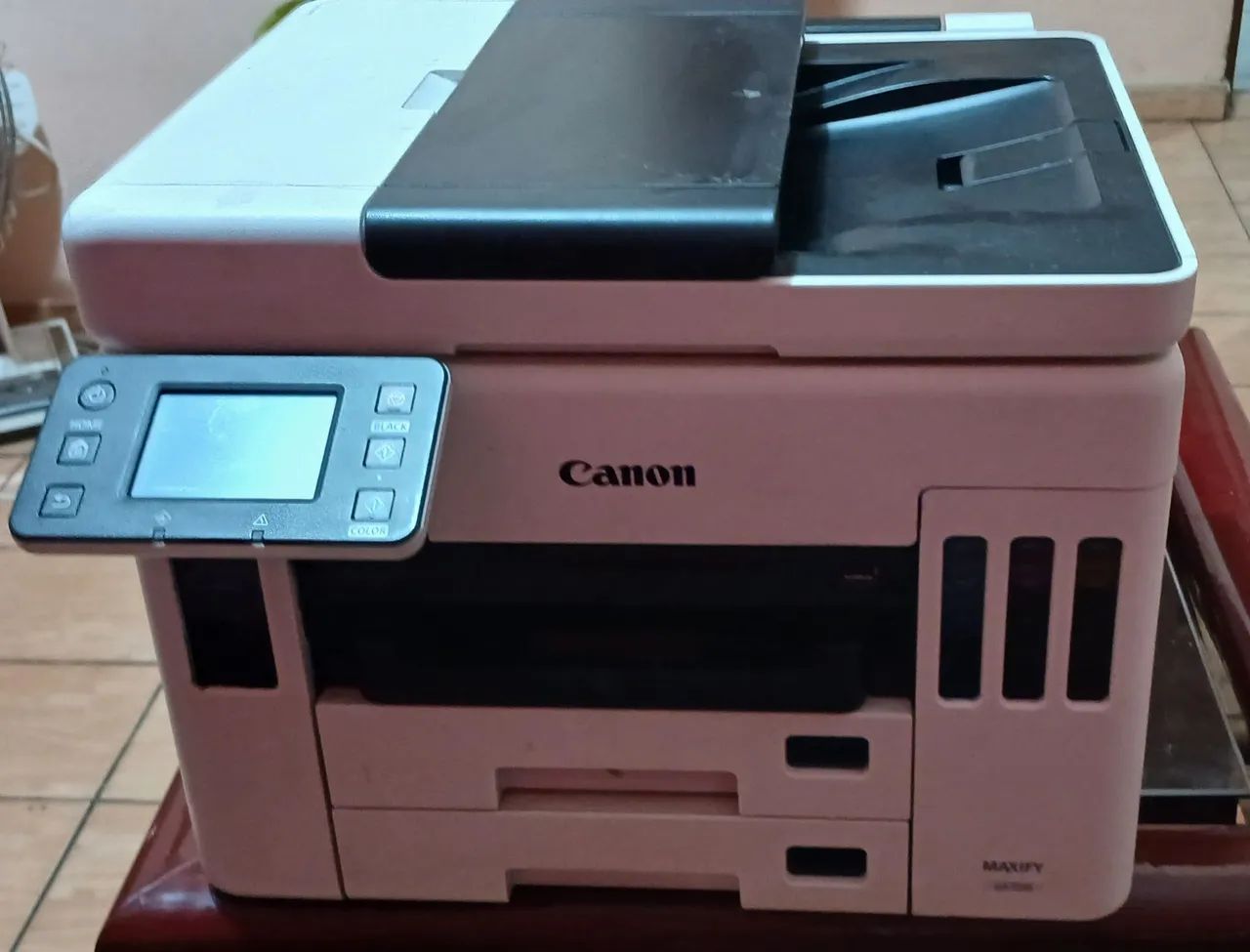 Canon MAXIFY GX7010 Multifuncional - Com erro na cabeça de impressão - Foto 4