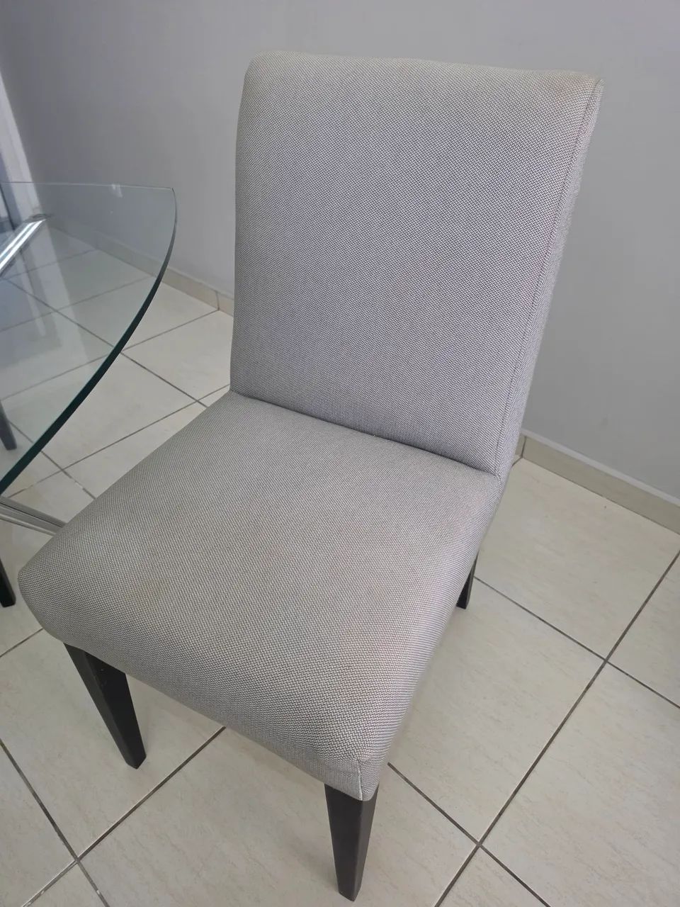 Mesa de jantar de vidro 4 lugares  - Foto 3