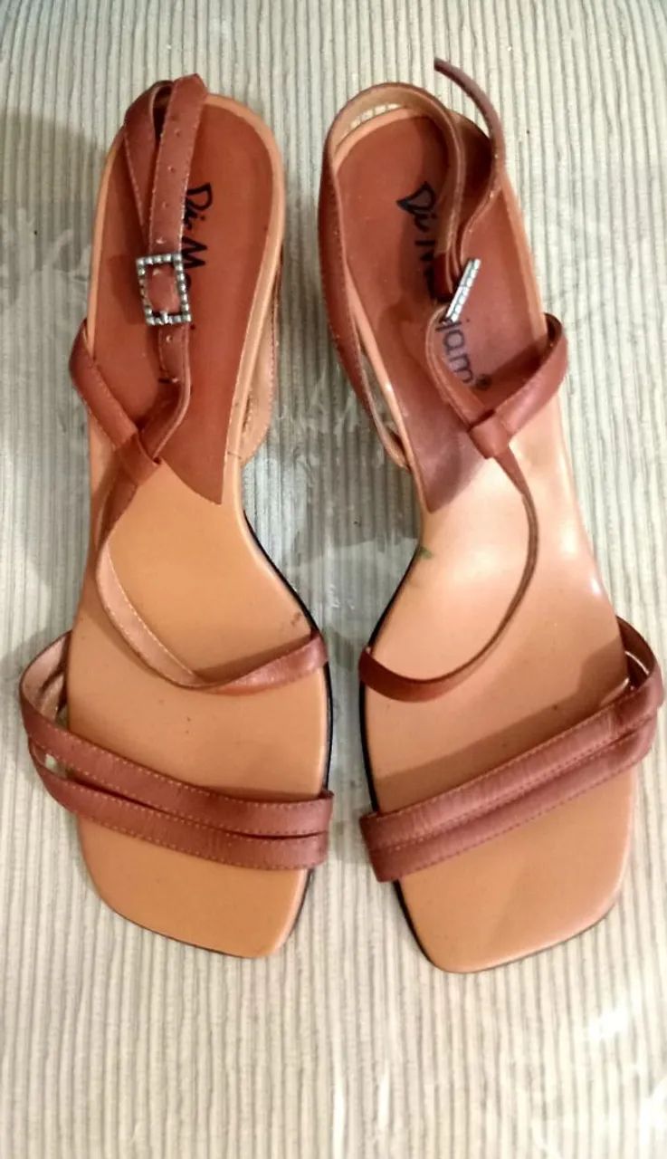 Sandália de Couro Legítimo 36 - Foto 4