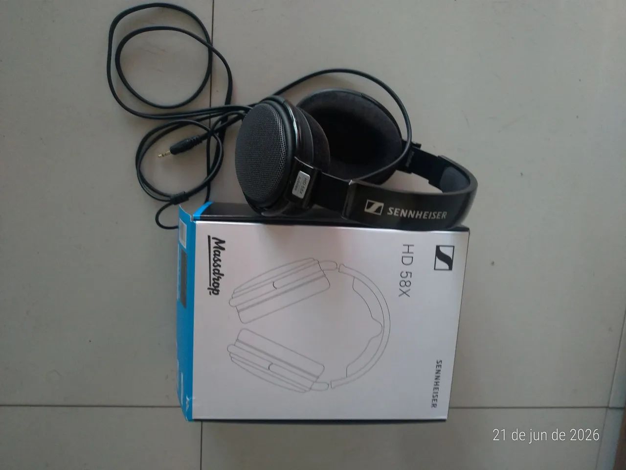 Fone sennheiser HD58X Jubilee - Foto 2