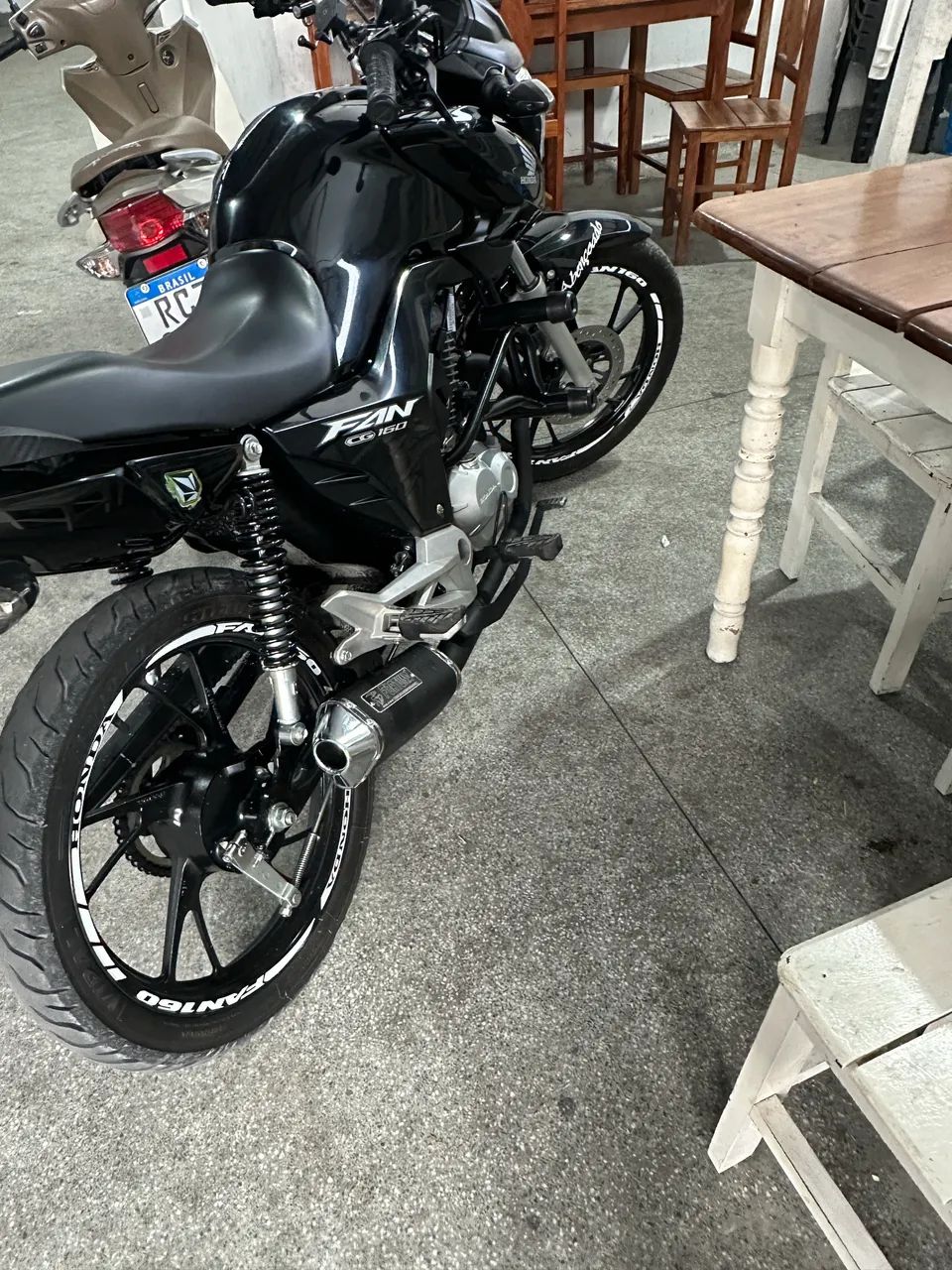 Escapamento esportivo Fortuna mini tri 