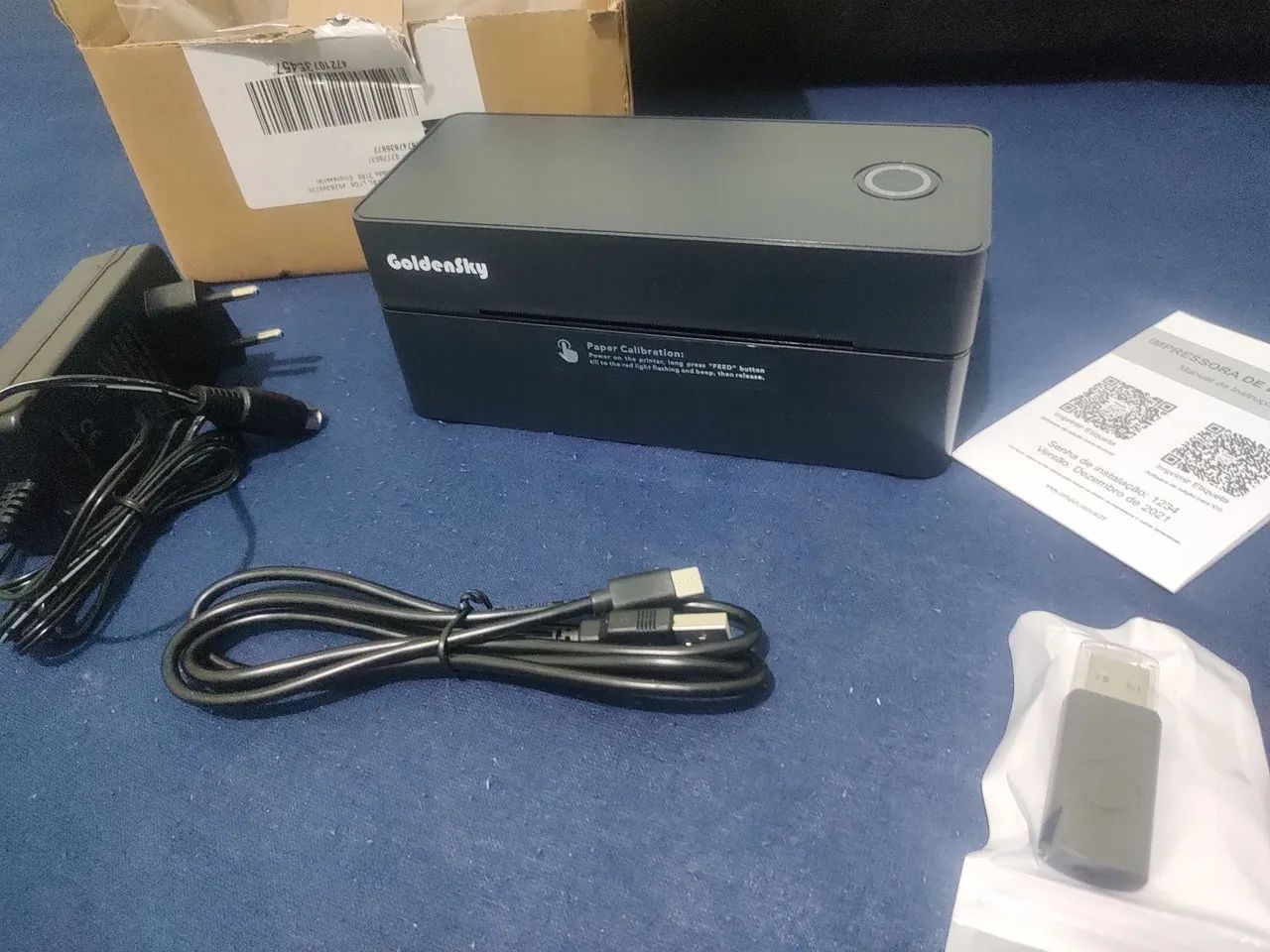 Impressora Slim Etiqueta 110mm USB - Foto 3