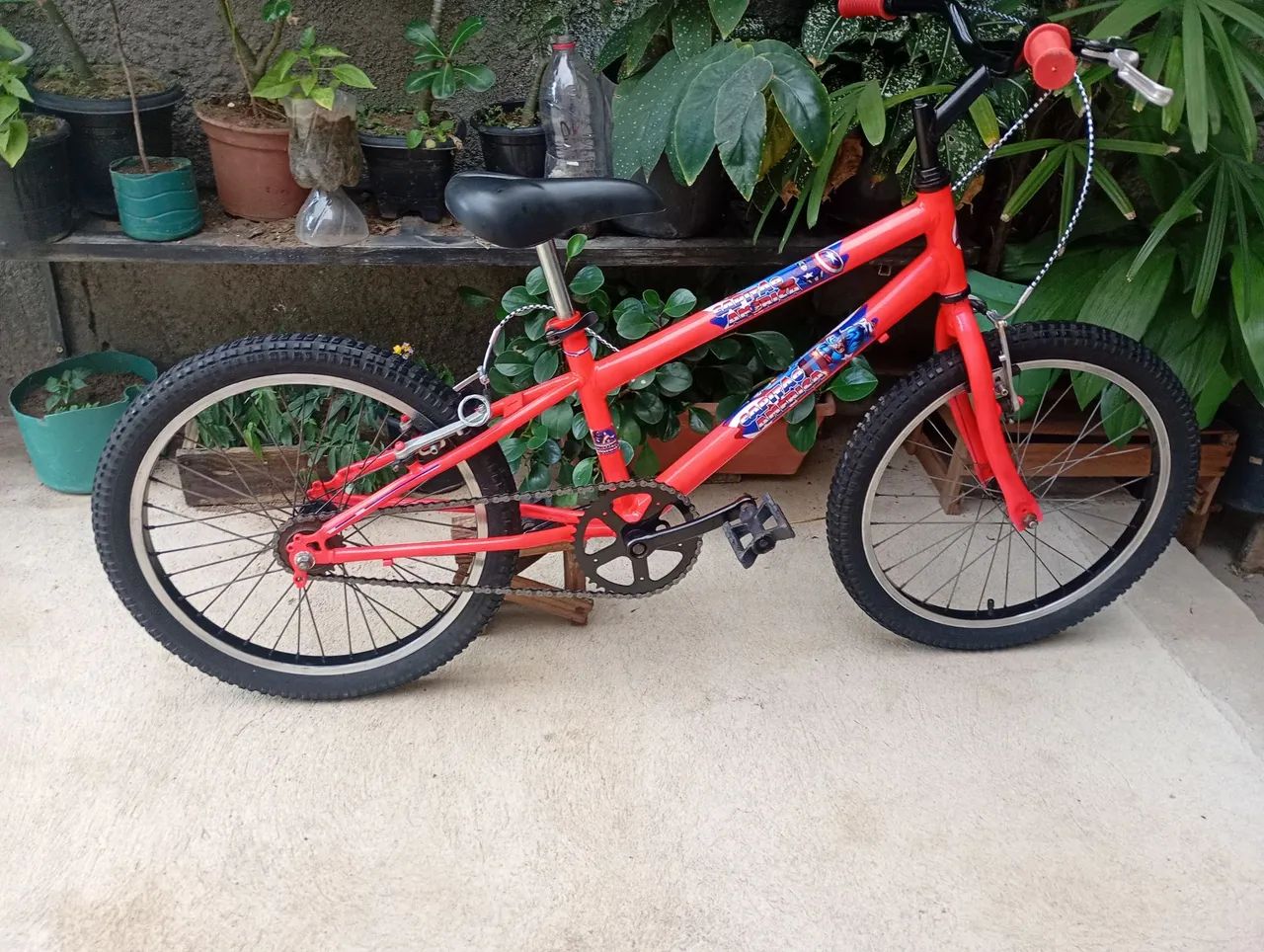 Bicicleta infantil aro 20 reformada 