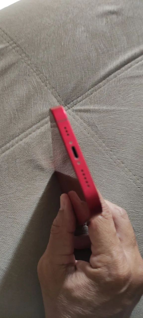 Vendo iPhone 13 128Gb vermelho - Foto 5