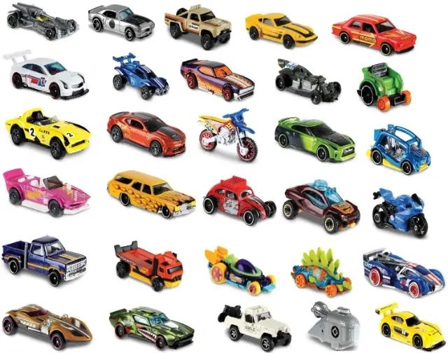KIT COM 10 HOTWHELLS SORTIDOS