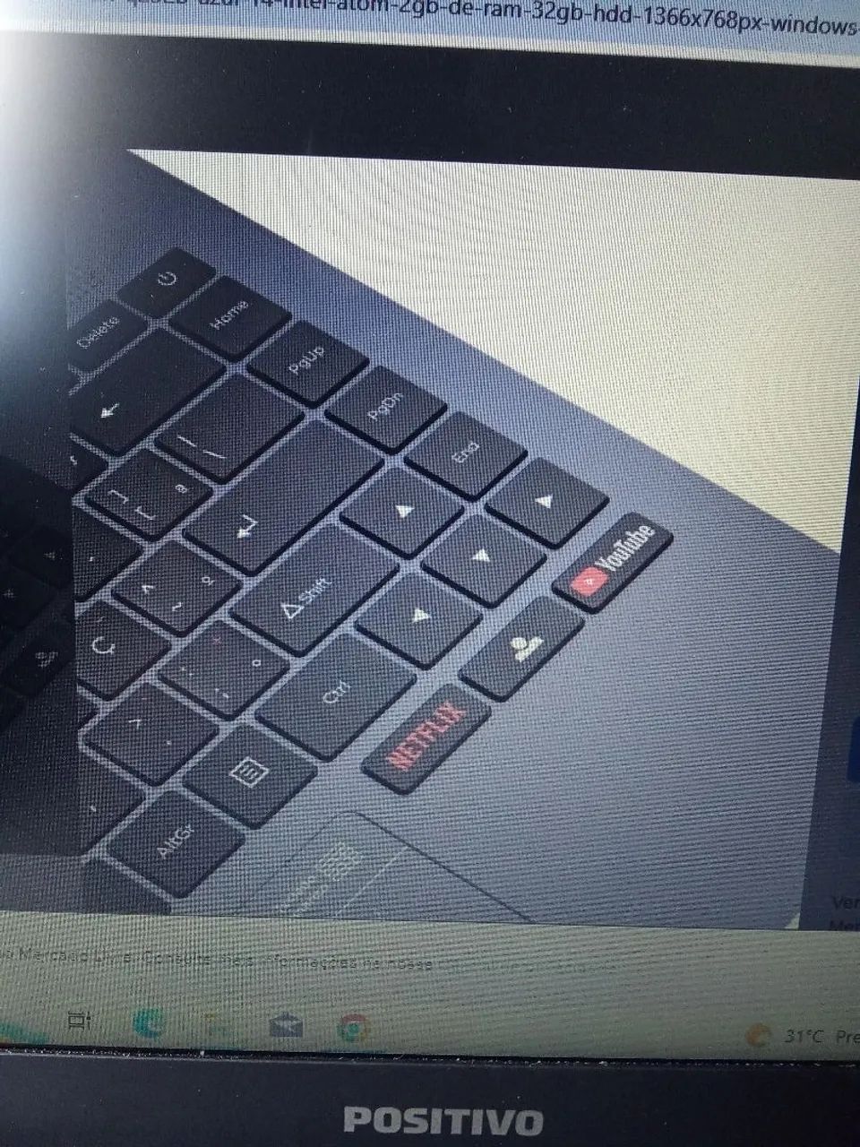 Notebook positivo motiun Q232B tela 14  - Foto 3