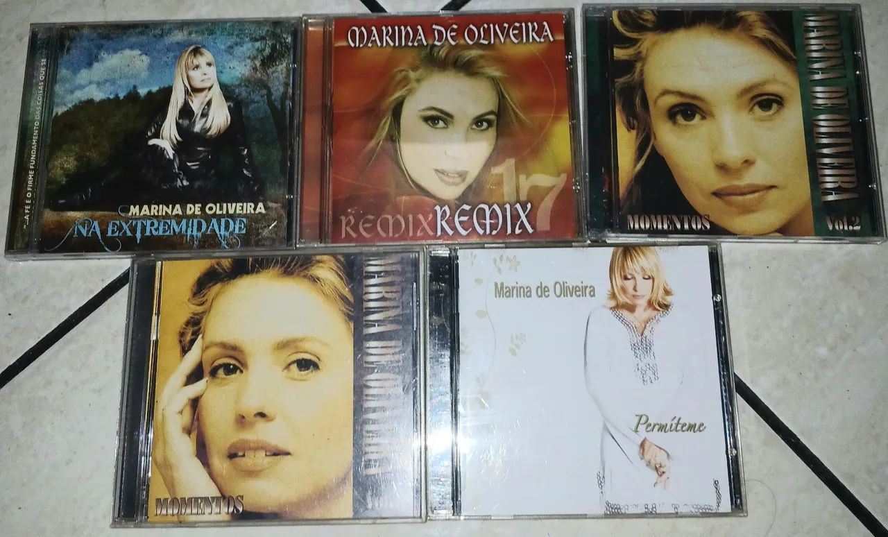 Coleção 14 cd's Marina De Oliveira - Foto 2