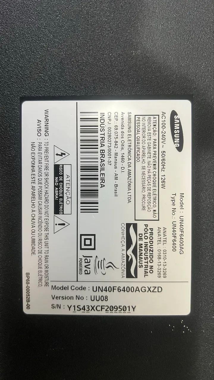 2 TV SAMSUNG PARA REPARO (40 e 46 3D) - Foto 3