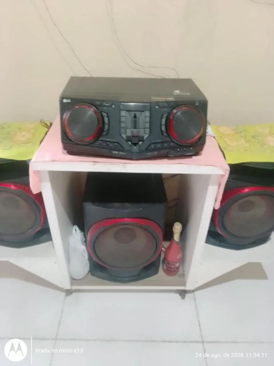 Som LG, diversas funções, só pra vender 
