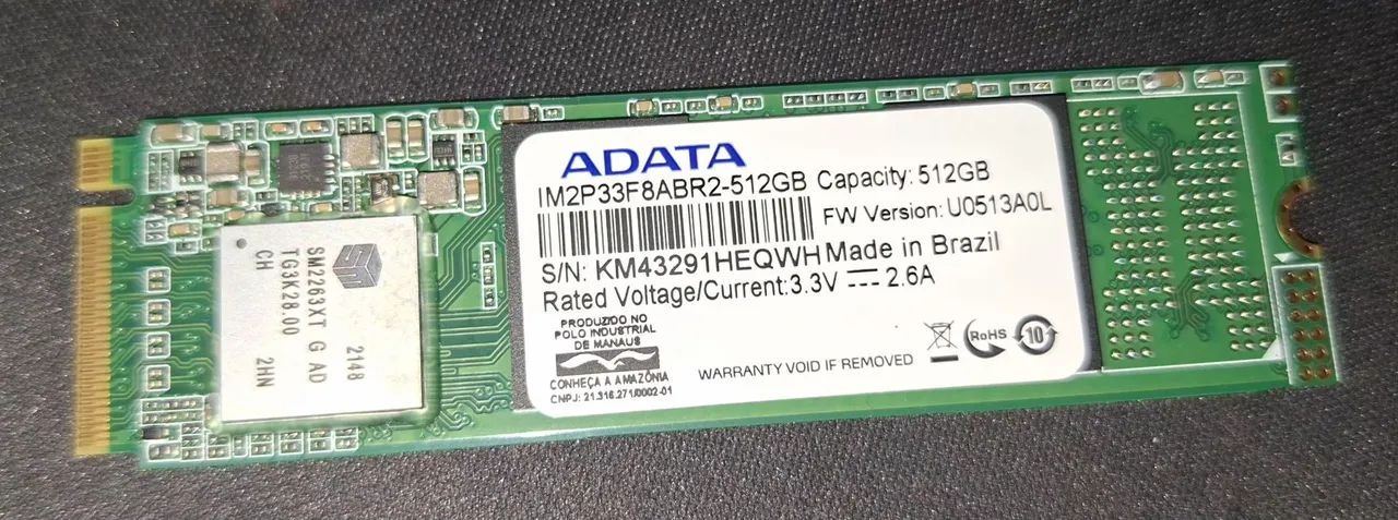 SSD 512GB Adata