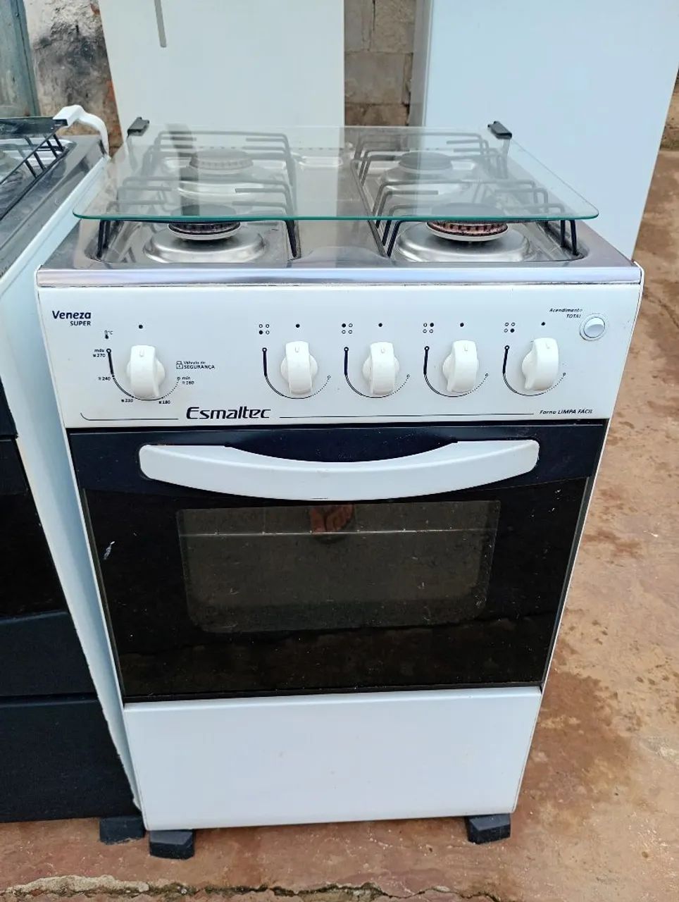 Fogão 4bocas automático 