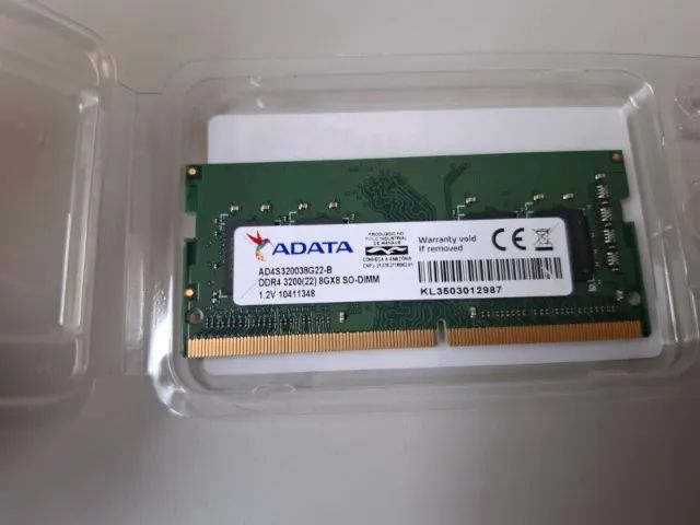 Memória RAM Notebook 8GB DDR4 3200Mhz