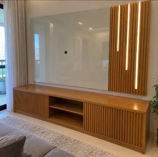 Rack Com Painel Com 2,20m de Largura (Produto Novo)
