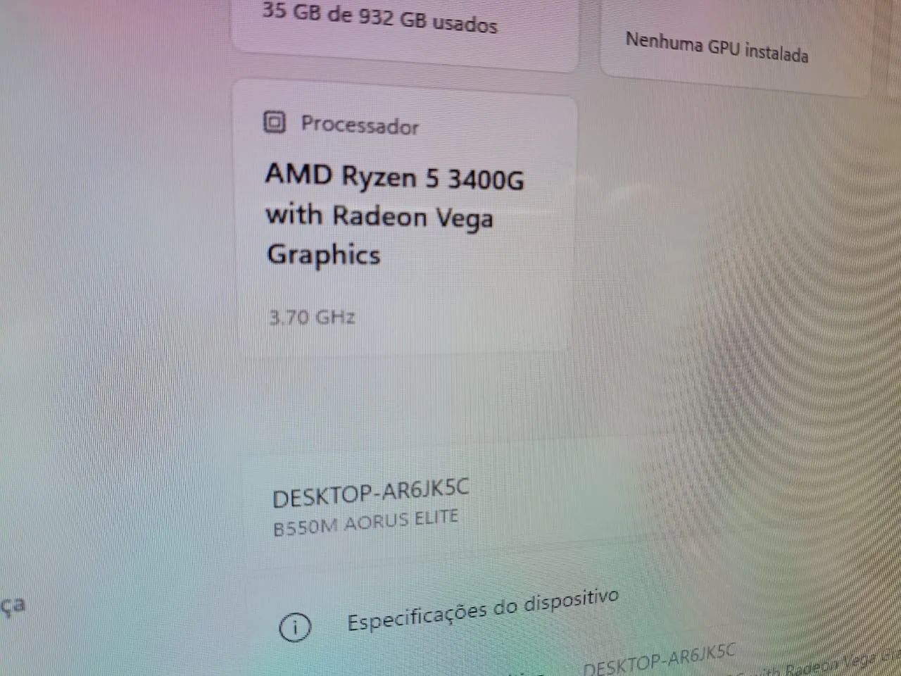 Processador Ryzen 5 3400G - Foto 2