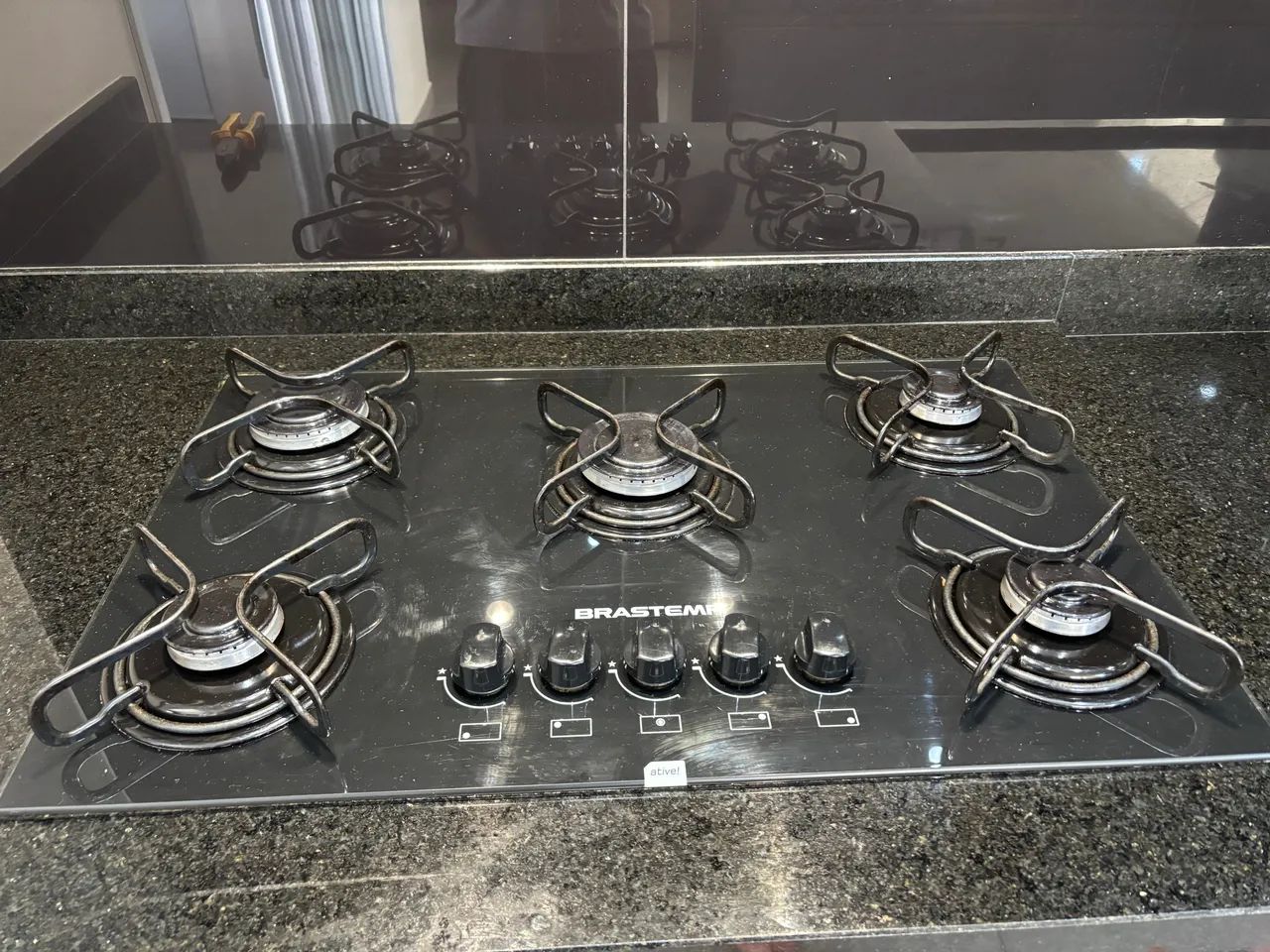 Cooktop Brastemp em perfeito estado - Foto 2