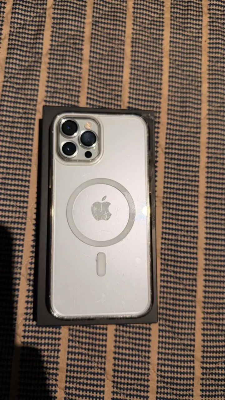 iPhone 12 Pro Max 256 GB Silver - Muito conservado
