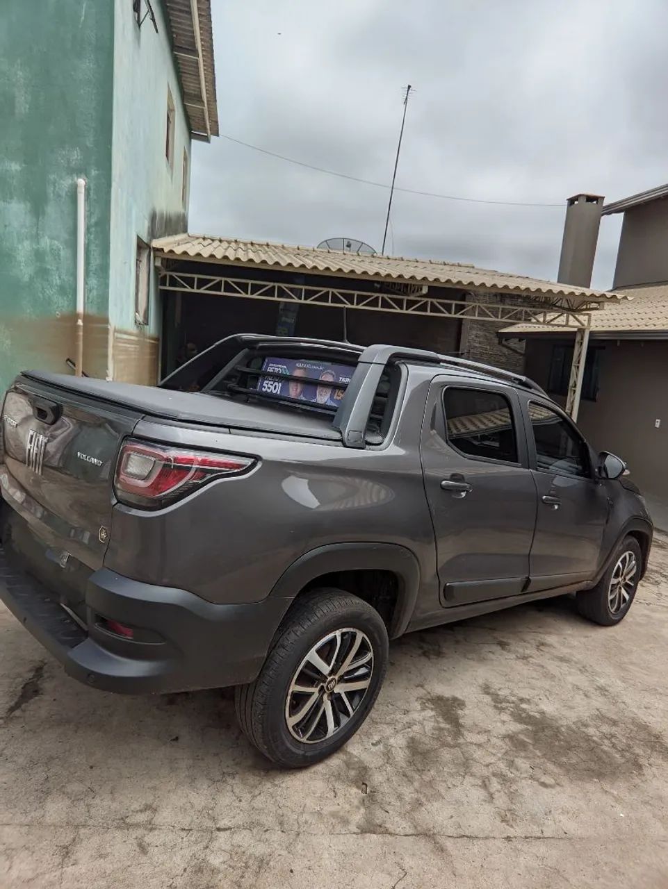 Fiat Strada Volcano 1.3 Flex 8V CD 2022 - Foto 5