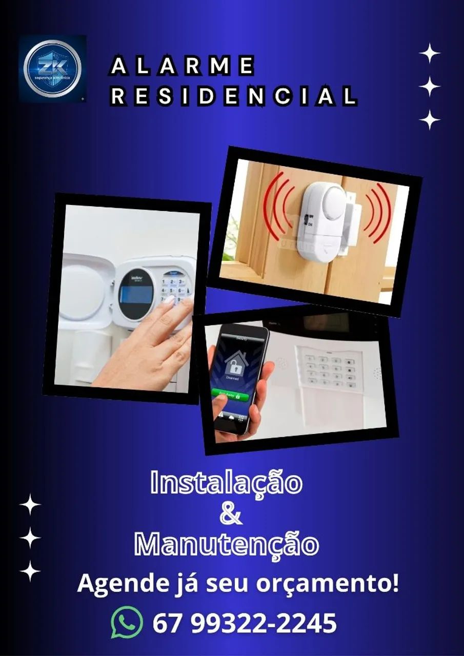Alarme Inteligente: A Reação que Interrompe o Invasor.