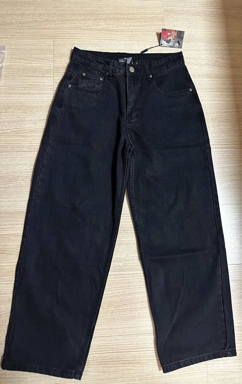 Calça jeans Derschutze bordada - Foto 4