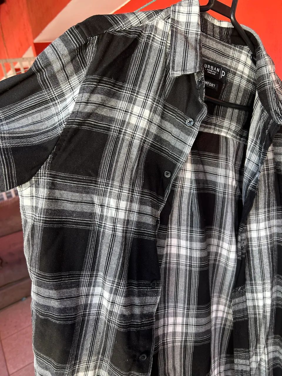 Camisa Xadrez Nova P - Foto 3