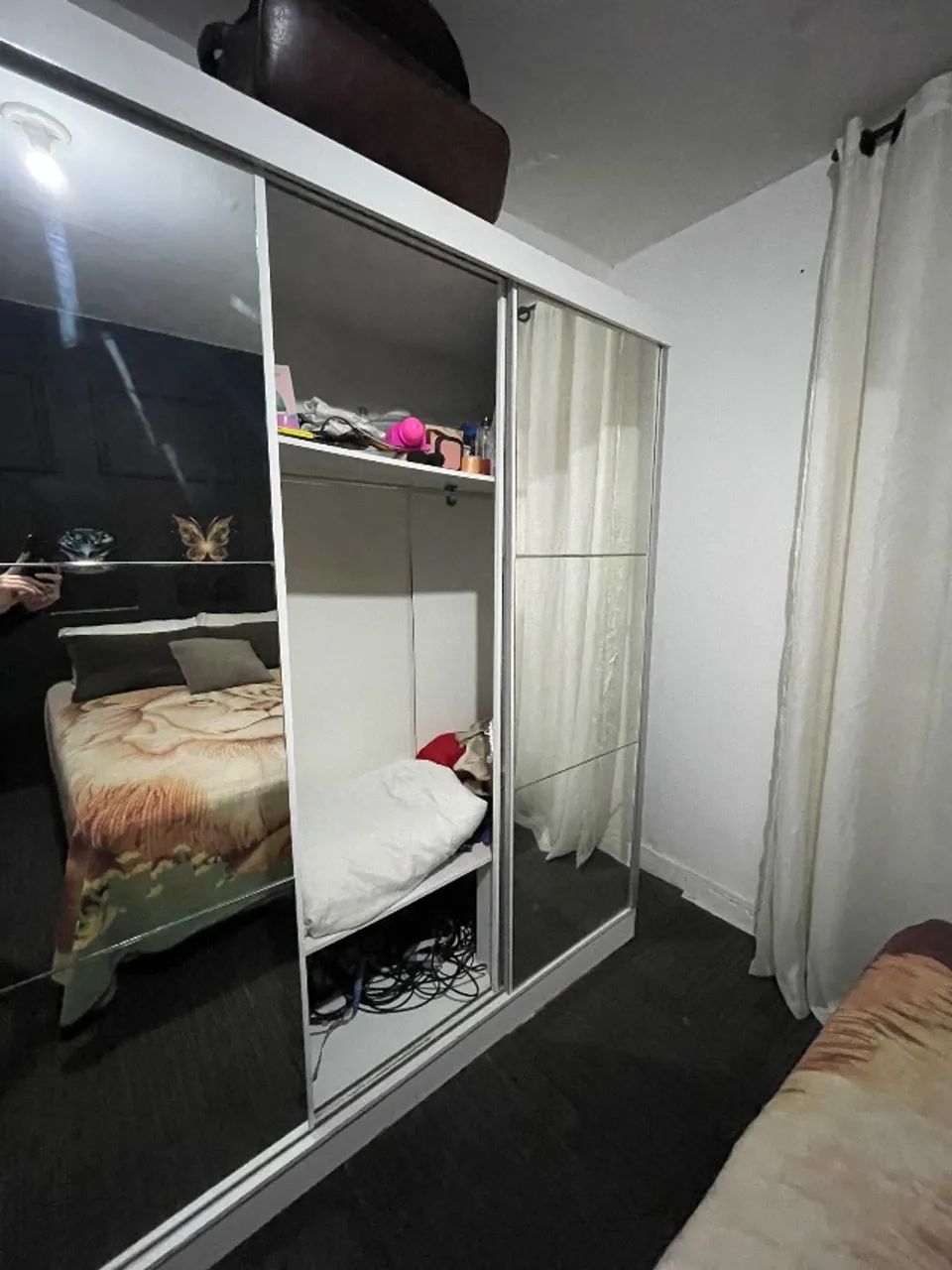 Guarda roupa casal espelhado  - Foto 5