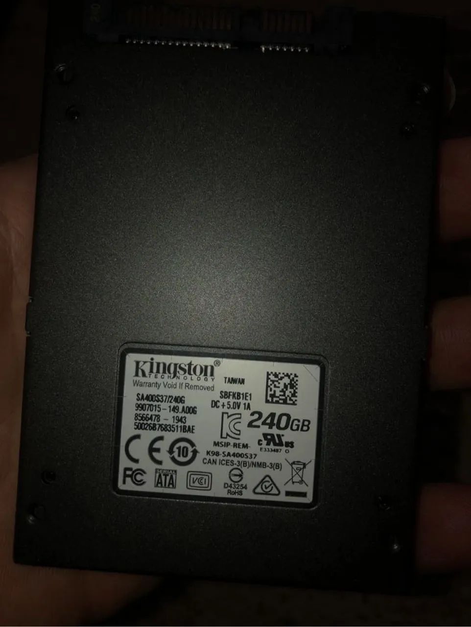 Ssd Kingston 240 gb - Foto 2