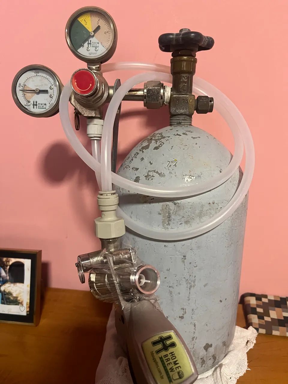 Cilindro para chopp ou outros tipos de gases.