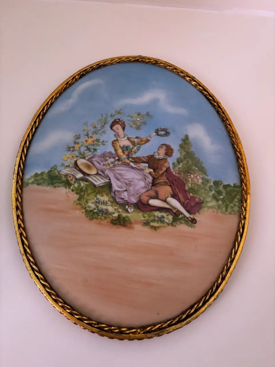 Placa de porcelana 