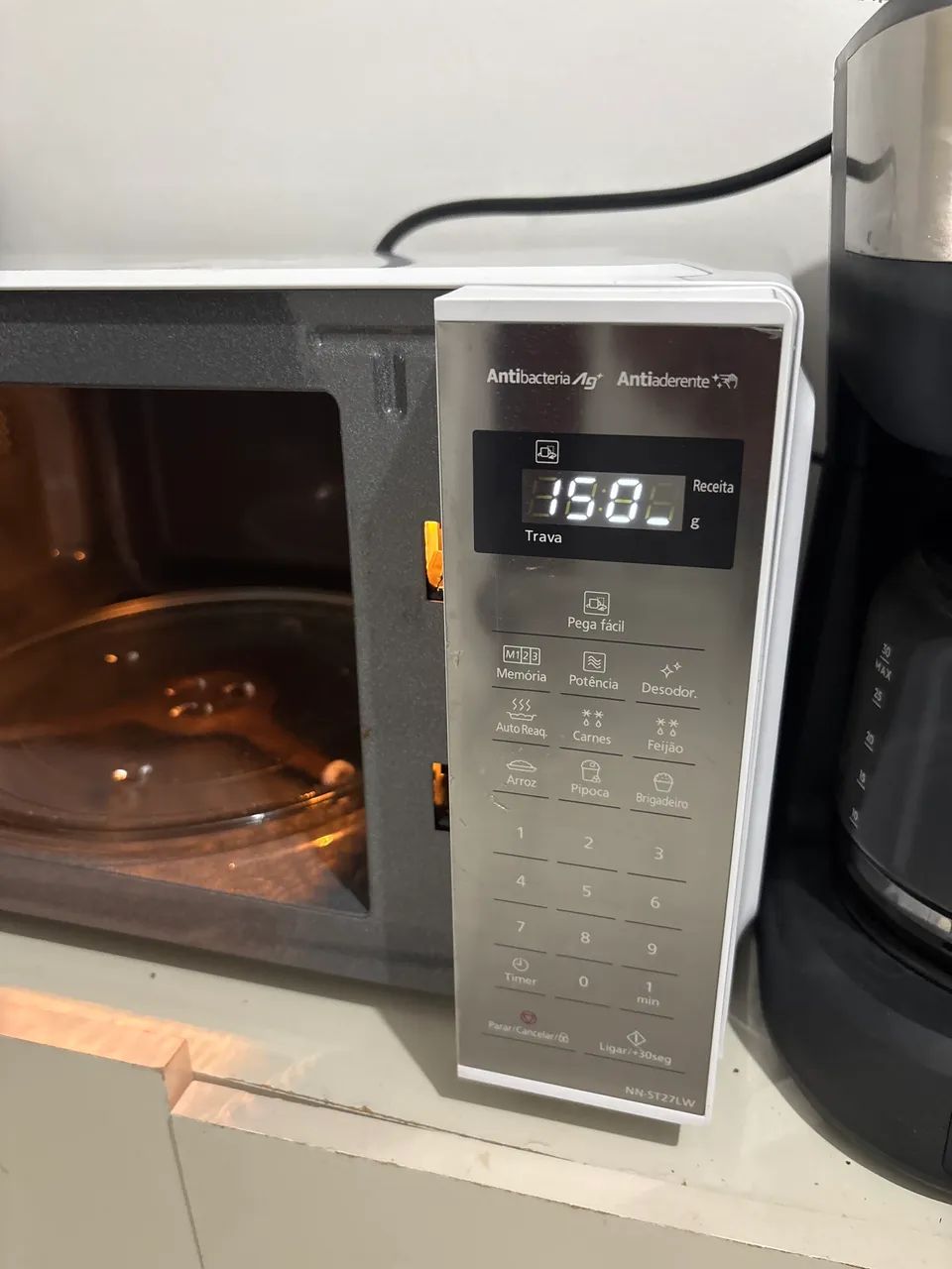 Microondas Panasonic 1 mês de uso - Foto 3